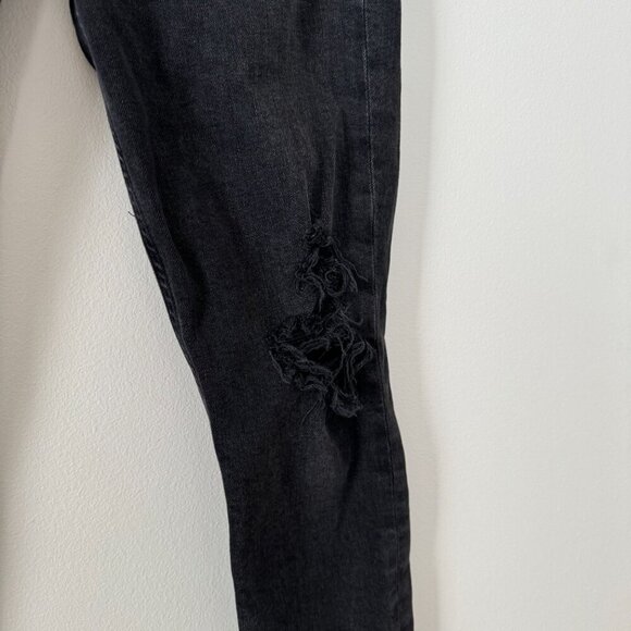 Agolde Black/Washed out Black Jeans. - Picture 7 of 13